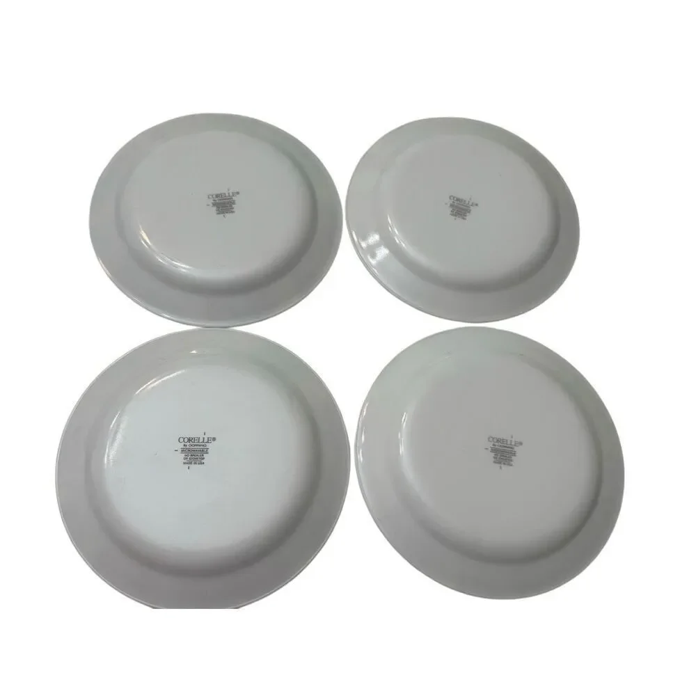 Vintage Corelle by Corning Fruit Basket 7.25” Plates, Set of 8 Salad Plates, Ret
